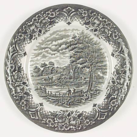 Homeland Green Dinner Plate