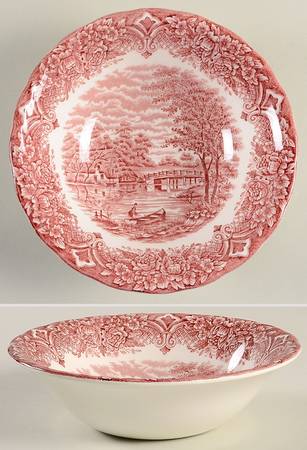 Homeland Pink Coupe Cereal Bowl