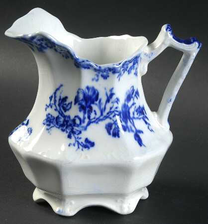 Janette (Flow Blue) Creamer