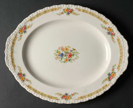 The Kavalla 14" Oval Serving Platter