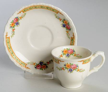 The Kavalla Flat Demitasse Cup & Saucer Set