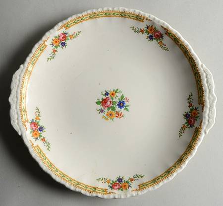 The Kavalla Handled Cake Plate by Grindley