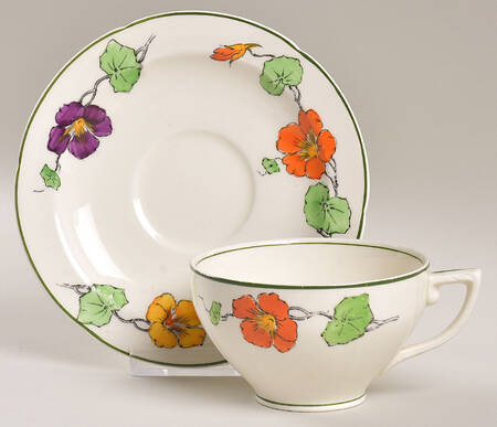 The Lichfield Flat Cup & Saucer Set