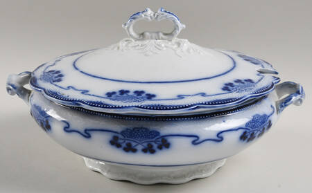 Lorne (Flow Blue) Tureen &  Lid