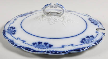 Lorne (Flow Blue) Lid for Tureen