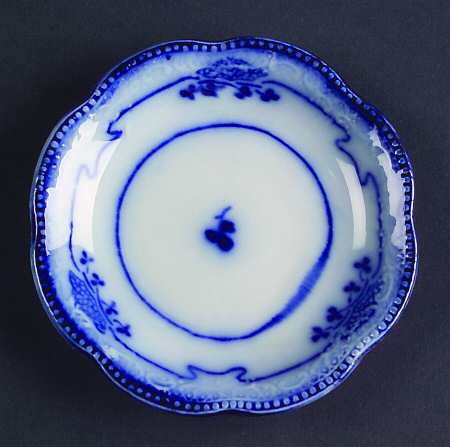 Lorne (Flow Blue) Butter Pat