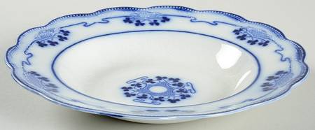 Lorne (Flow Blue) Rim Soup Bowl