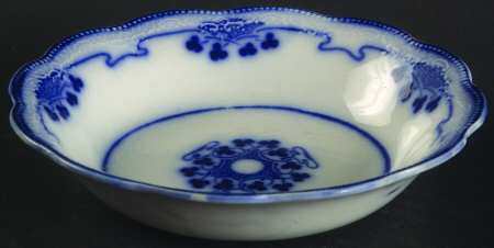 Lorne (Flow Blue) Fruit/Dessert (Sauce) Bowl