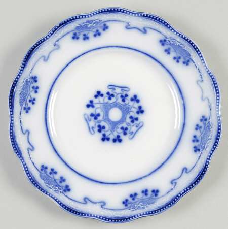 Lorne (Flow Blue) Dessert/Pie Plate