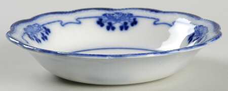 Lorne (Flow Blue) Fruit/Dessert (Sauce) Bowl