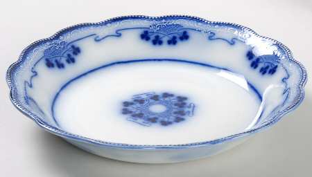 Lorne (Flow Blue) Coupe Soup Bowl