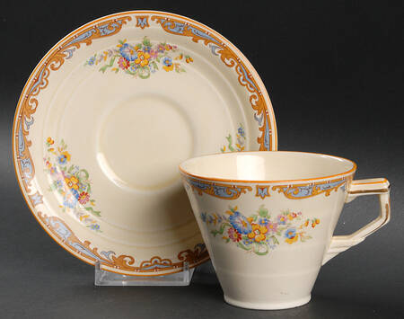 Ludlow Flat Cup & Saucer Set