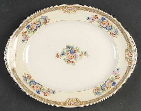 Marjorie 10" Oval Serving Platter