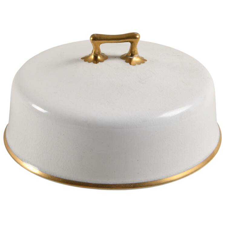 The Marengo (White) Lid for Round Butter