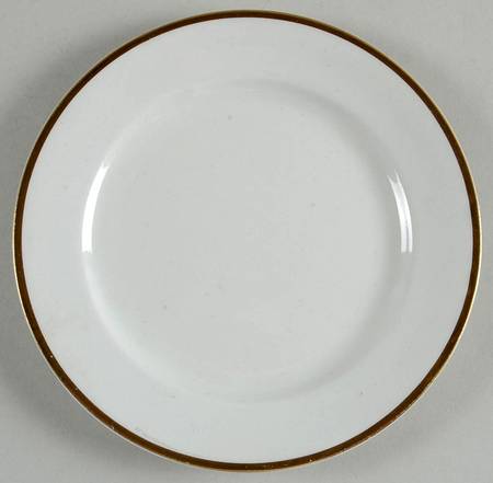 The Marengo (White) Bread & Butter Plate