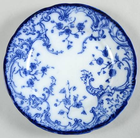 Marie (Flow Blue) Salad Plate