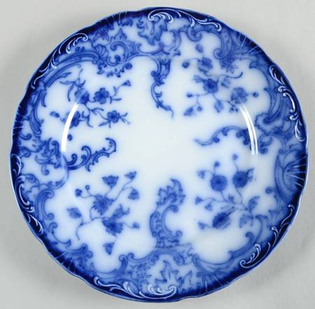 Marie (Flow Blue) Luncheon Plate