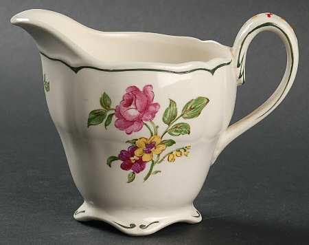 Melrose Rose Floral (Marlborough) Creamer