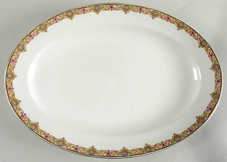 The Minden 16" Oval Serving Platter
