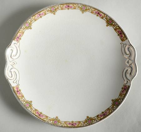 The Minden Handled Cake Plate