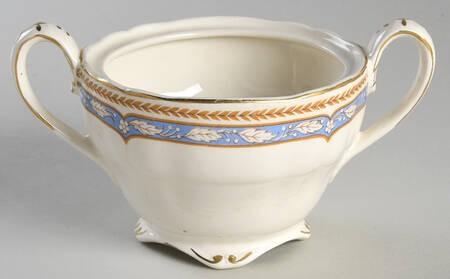 Monmouth (Scalloped Edge) Sugar Bowl No Lid