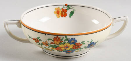Navarre Footed Cream Soup Bowl