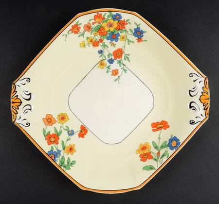 Navarre Square Handled Cake Plate