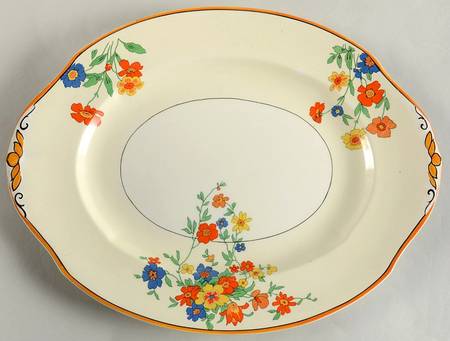 Navarre 14" Oval Serving Platter