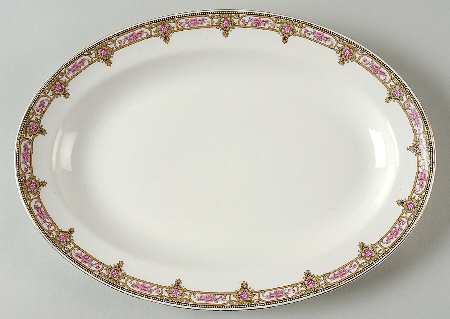 Normandie 12" Oval Serving Platter