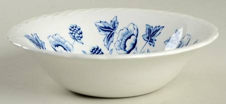 Old Chelsea Blue (White Background) Coupe Cereal Bowl