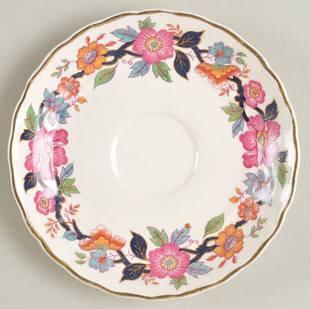 Old China Saucer for Demitasse Cup