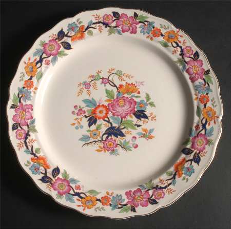 Old China 13" Chop Plate (Round Platter)
