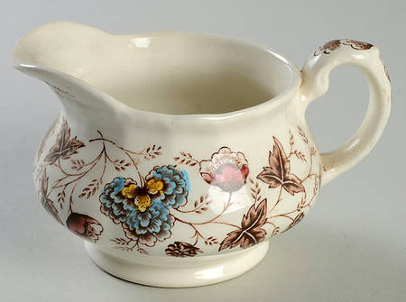 Old Chelsea Multicolor (Cream Background) Creamer
