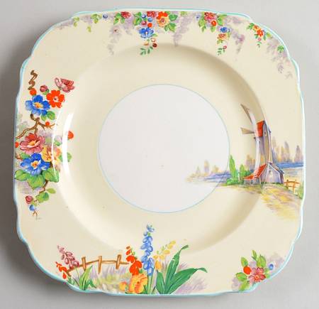 The Old Mill Square Salad Plate