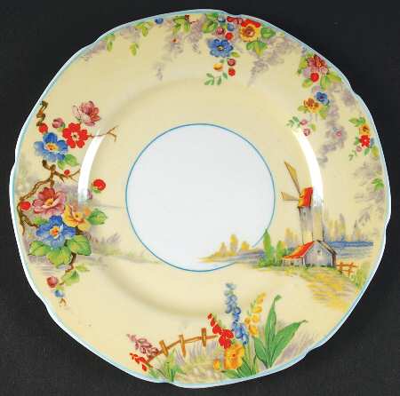 The Old Mill Bread & Butter Plate