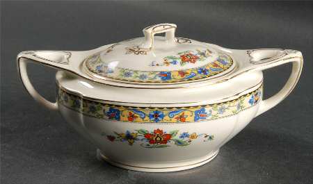 Omega Sugar Bowl & Lid