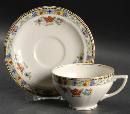 Omega Flat Cup & Saucer Set