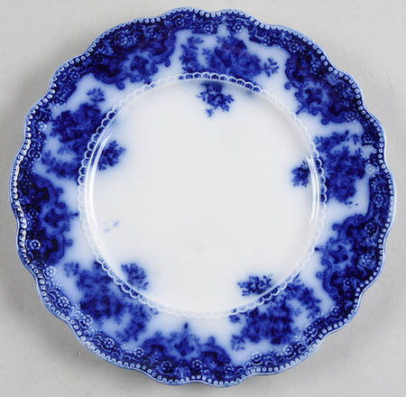 Osborne (Flow Blue) Bread & Butter Plate