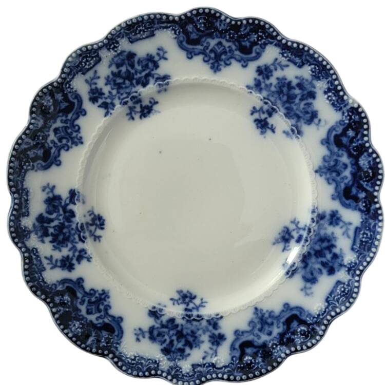 Osborne (Flow Blue) Bread & Butter Plate