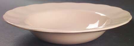Peach Petal Rim Soup Bowl
