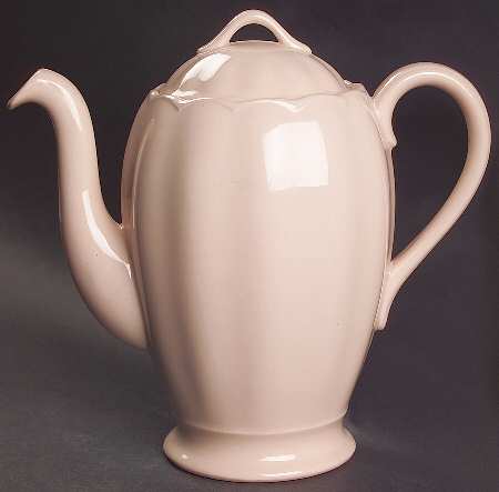 Peach Petal Coffee Pot & Lid