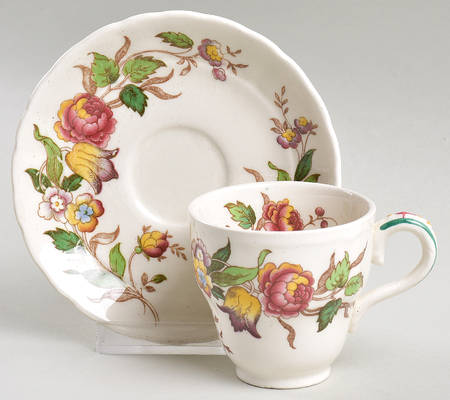 Rosalind Footed Demitasse Cup & Saucer Set