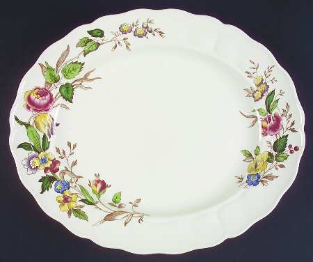 Rosalind 16" Oval Serving Platter