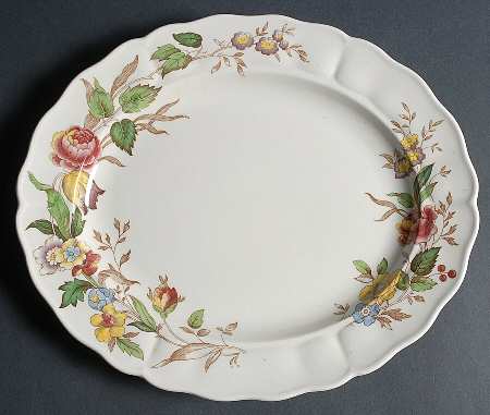 Rosalind 12" Oval Serving Platter