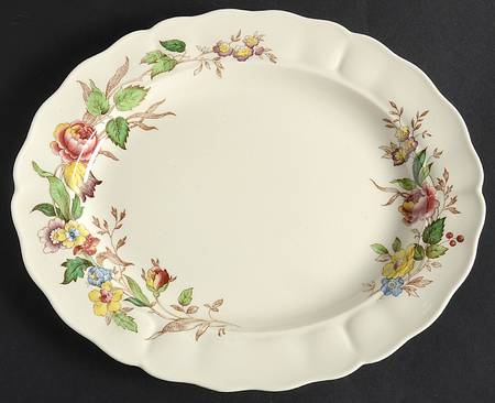 Rosalind 11" Oval Serving Platter