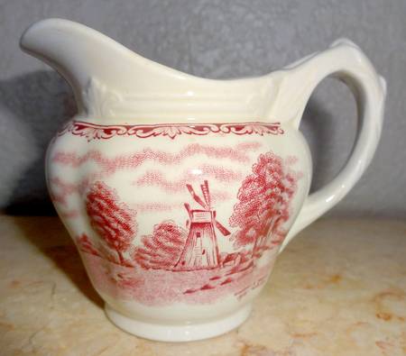 Scenes After Constable Pink (Cream) Creamer