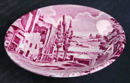 Scenes After Constable Pink (Smooth, Coupe) Butter Pat