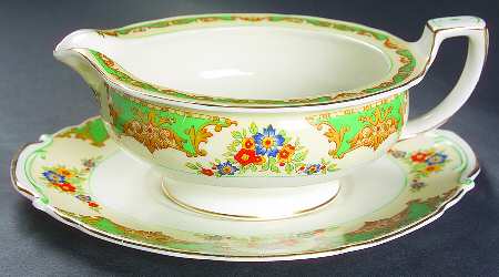 The Selkirk Gravy Boat & Underplate