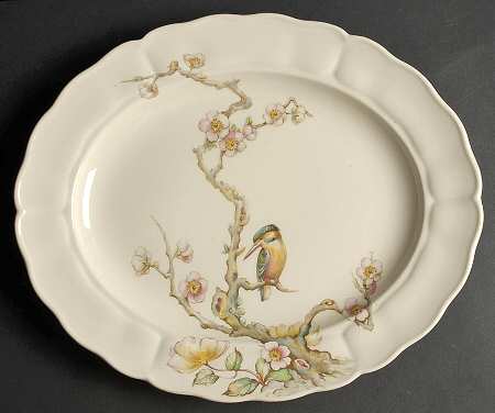 Shantung 14" Oval Serving Platter