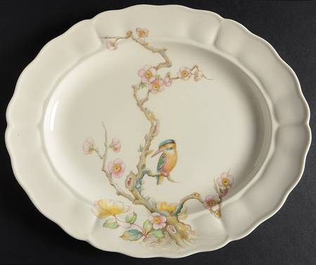 Shantung 12" Oval Serving Platter